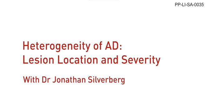 Heterogeneity of Atopic Dermatitis – Lesion Location and Severity.